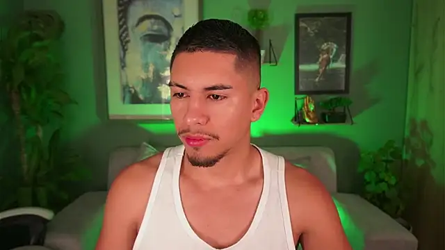 Snapshot of Aaronfox_x chatting on March 11, 10:29 am Aaronfox x online show from March 11, 10:29 am