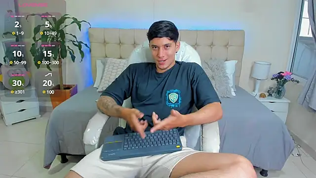 Snapshot of Damian23__ chatting on February 20, 12:47 pm Damian23 online show from February 20, 12:47 pm