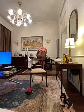 Snapshot of francaFerrariRoma chatting on February 22, 12:05 am francaFerrariRoma online show from February 22, 12:05 am