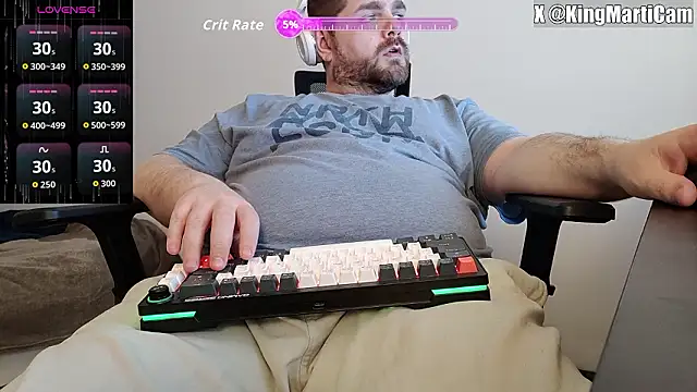 KingMarti online show from March 25, 8:13 pm