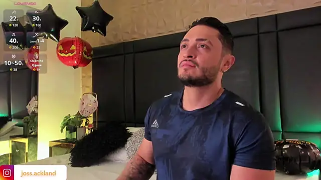 Snapshot of JossAckland chatting on October 24, 8:10 pm JossAckland online show from October 24, 8:10 pm