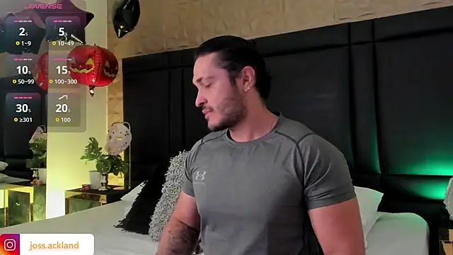 Snapshot of JossAckland chatting on October 15, 8:05 pm JossAckland online show from October 15, 8:05 pm