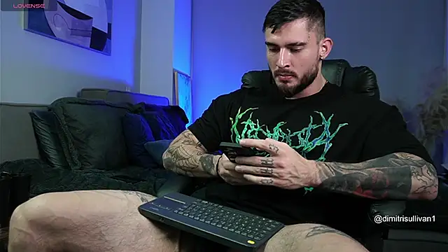Snapshot of DimitriSullivan_ chatting on December 6, 12:34 am DimitriSullivan online show from December 6, 12:34 am