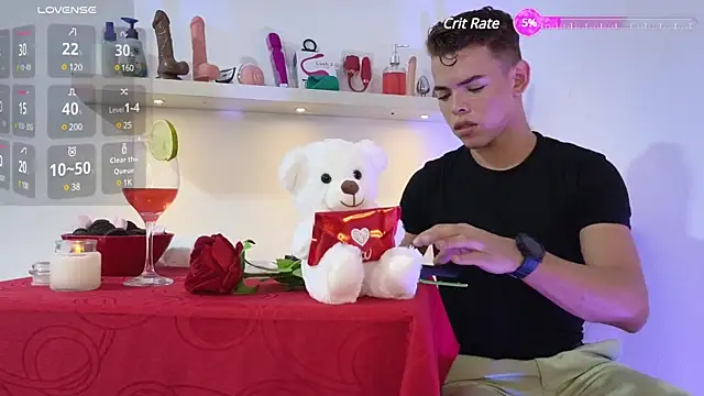 Snapshot of Nijinsky_LatinBoy chatting on February 14, 11:10 am Nijinsky LatinBoy online show from February 14, 11:10 am
