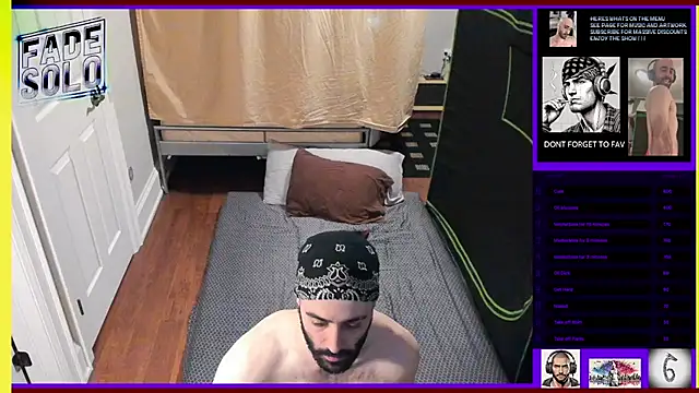 Snapshot of Faded-Solo chatting on March 17, 8:40 pm Faded-Solo online show from March 17, 8:40 pm