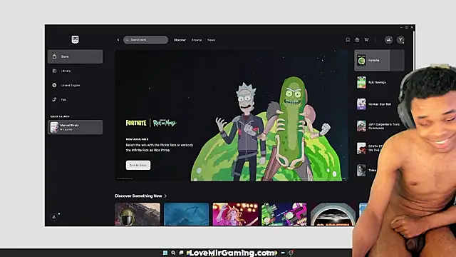 lovemirgaming online show from March 9, 8:36 pm