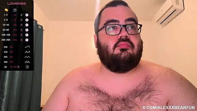 alexxxbear online show from January 16, 1:47 pm