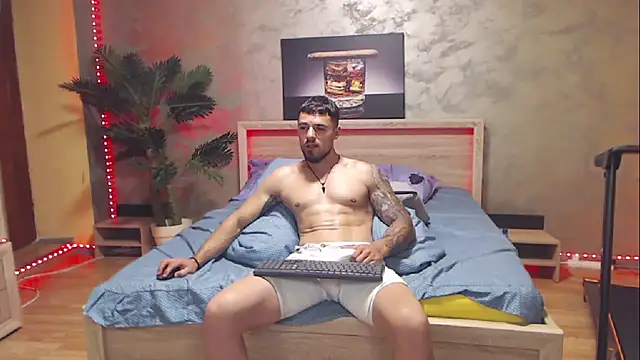 Tiberius hunk online show from June 25, 5:12 am