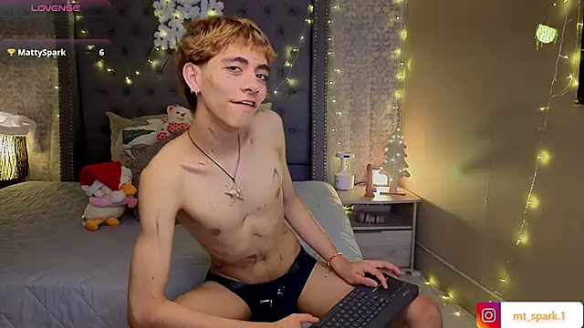 Matty Sparkk online show from December 17, 3:30 pm