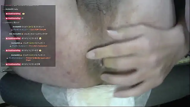 AnalOnaniePlay online show from February 9, 5:50 pm