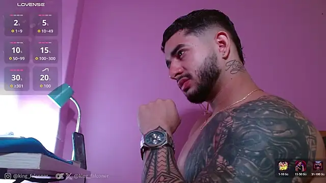 king falconer online show from April 28, 2:38 am