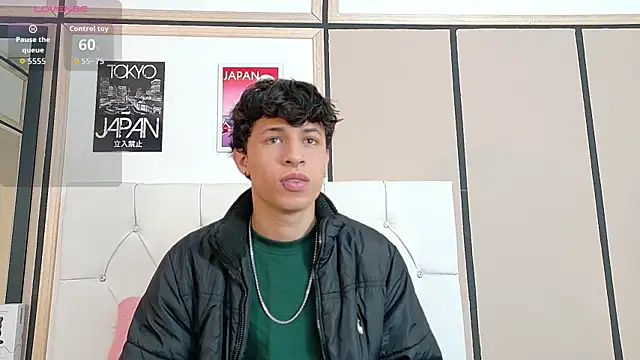 Axel  Evans online show from November 7, 12:30 pm