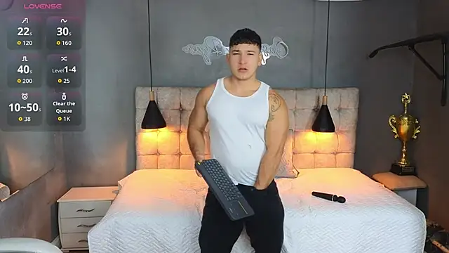 Snapshot of Horny_nick18 chatting on October 14, 10:00 am Horny nick18 online show from October 14, 10:00 am