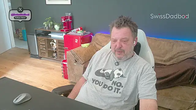 SwissDadbod online show from March 11, 11:06 am