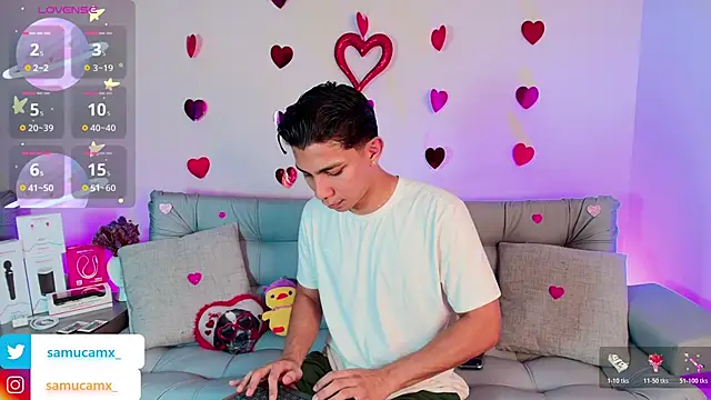 samucamx  online show from February 12, 11:44 pm