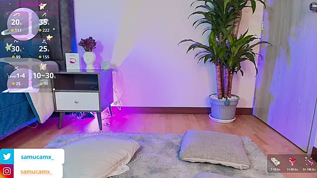 samucamx  online show from November 7, 2:15 am