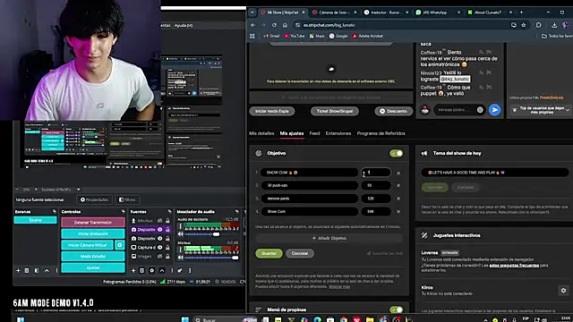 big lunatic online show from October 15, 3:03 am
