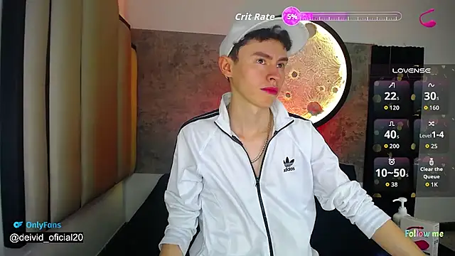 Deivid oficial20 online show from February 3, 8:14 pm