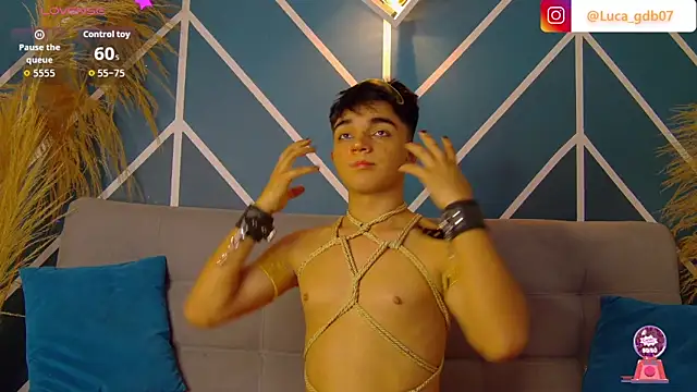 LucaDelart online show from October 24, 2:19 pm