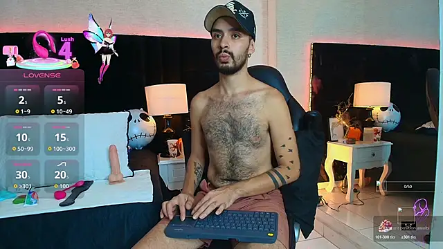 HairyDiamond  online show from October 29, 9:07 pm