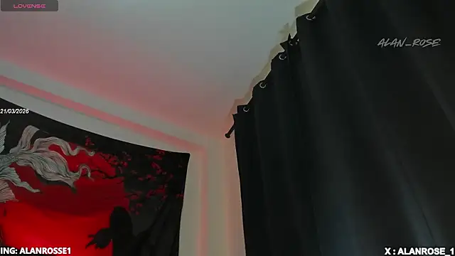 AlanRose01 online show from March 24, 8:24 pm