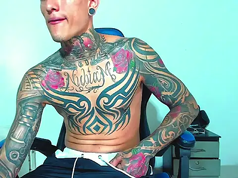 sexy men tatoo online show from November 9, 3:49 pm