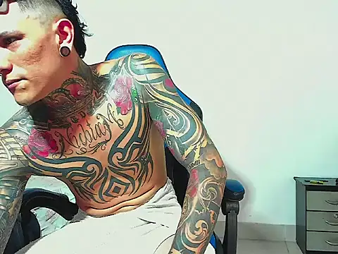sexy men tatoo online show from November 4, 5:47 pm