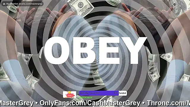cashmastergrey online show from March 27, 7:59 pm