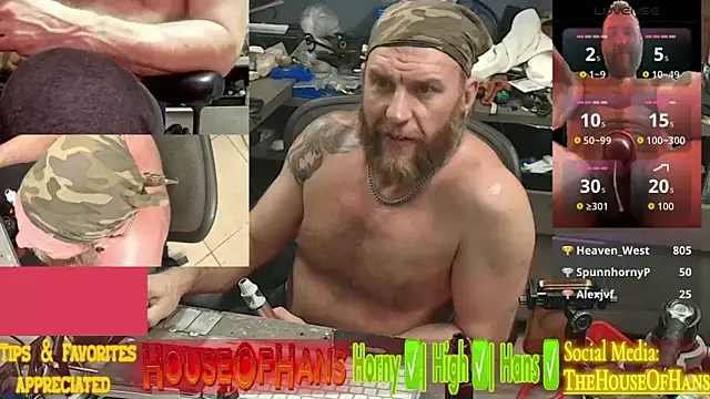HouseOfHans online show from March 21, 1:26 pm