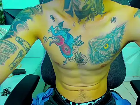 Boy tatto77 online show from June 12, 12:36 pm