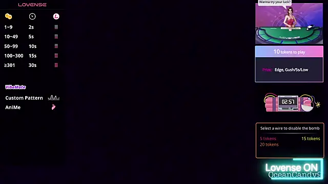 OceanCandy9 online show from March 19, 3:04 pm