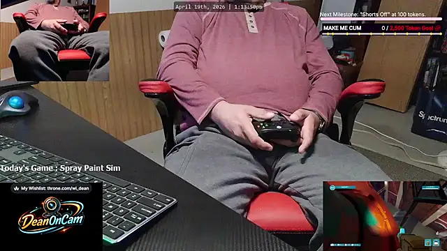 DeanonCam online show from April 19, 6:10 pm