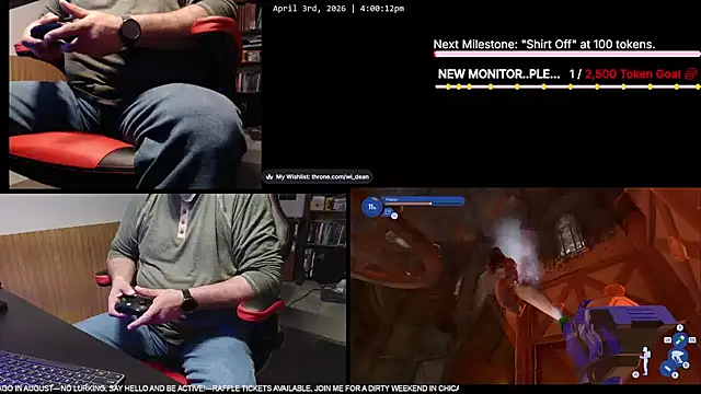 DeanonCam online show from April 3, 9:00 pm