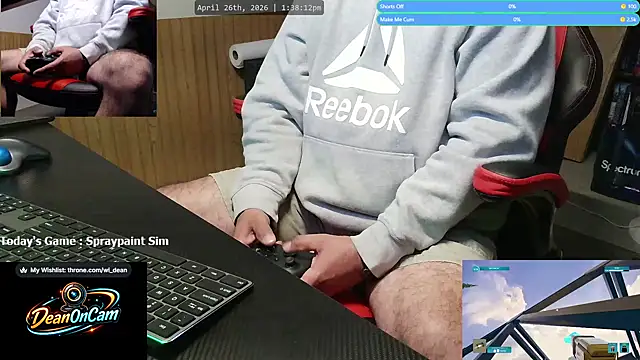 DeanonCam online show from April 26, 6:38 pm