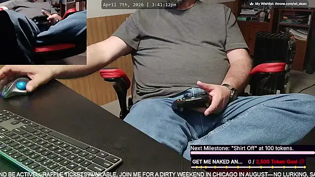 DeanonCam online show from April 7, 8:42 pm