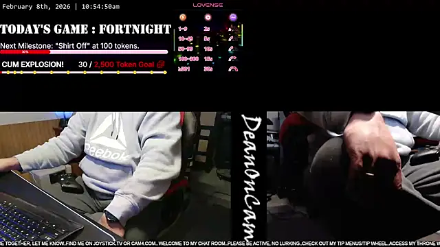 DeanonCam online show from February 8, 4:55 pm