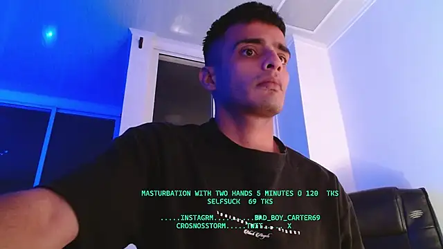 Bad Boy Carter69 online show from April 18, 7:54 am