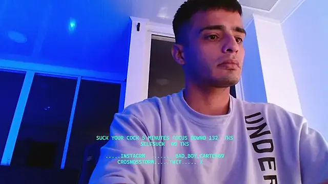 Bad Boy Carter69 online show from April 20, 5:10 am