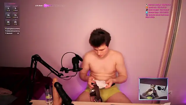 SweatyJay online show from March 24, 5:29 pm