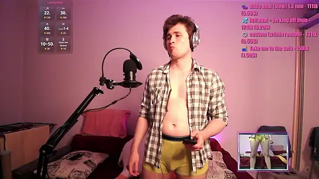 SweatyJay online show from March 30, 7:26 pm