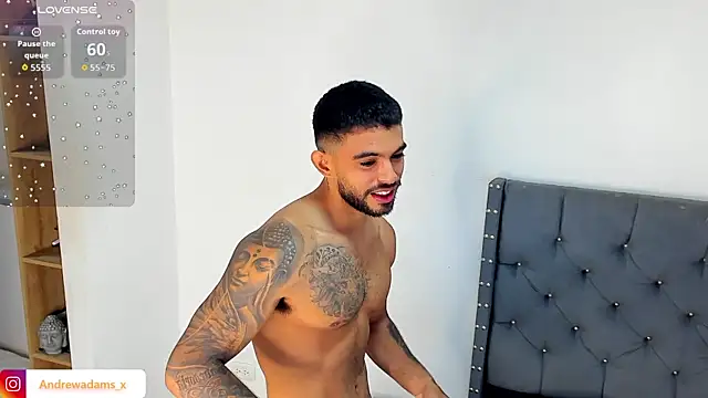 Andrewadamsx online show from June 23, 1:15 pm