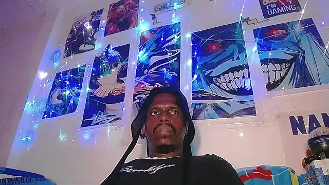 Snapshot of BlackRunning chatting on October 27, 5:43 am BlackRunning online show from October 27, 5:43 am