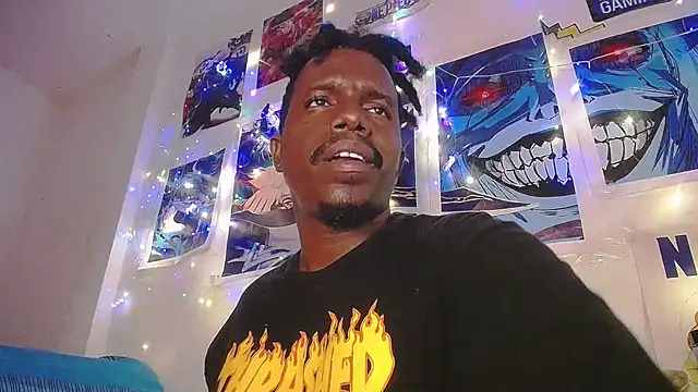 Snapshot of BlackRunning chatting on October 26, 4:36 am BlackRunning online show from October 26, 4:36 am