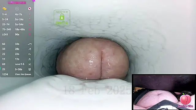 Snapshot of controlmytoys chatting on February 18, 7:00 pm controlmytoys online show from February 18, 7:00 pm