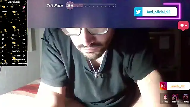 Javi 92 online show from May 4, 10:55 pm