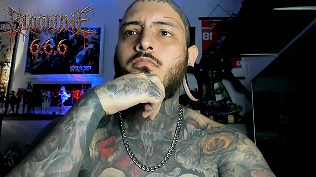 DEATHINK666XX online show from April 24, 6:43 pm