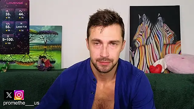 Snapshot of Promethe_us chatting on October 22, 10:08 am Promethe us online show from October 22, 10:08 am