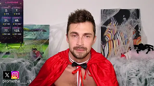 Snapshot of Promethe_us chatting on October 31, 8:12 pm Promethe us online show from October 31, 8:12 pm