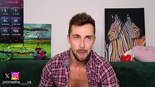 Snapshot of Promethe_us chatting on October 13, 4:24 pm Promethe us online show from October 13, 4:24 pm