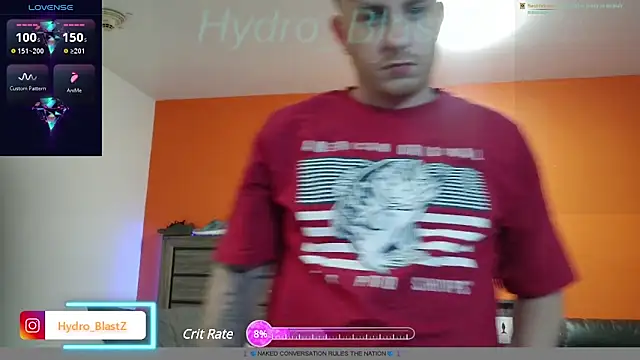 Snapshot of Hydro-Blastz chatting on March 22, 11:31 pm Hydro-Blastz online show from March 22, 11:31 pm